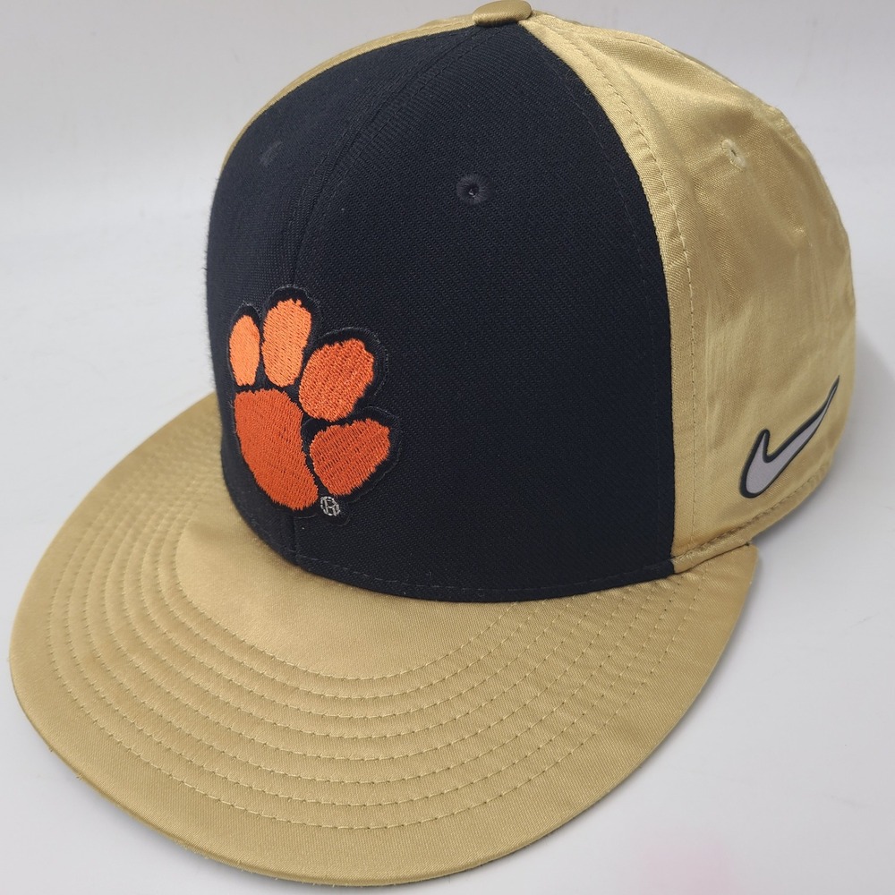 Clemson Tigers‎ Hat Snapback Nike Gold Black NCAA 2016 National Champions Men